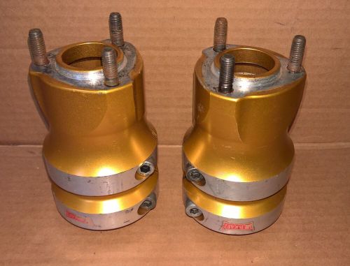 Wild kart 50mm x 120mm aluminum wheel hubs m8 3/58 pair