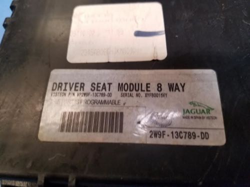 2003 2004 2005 06 07 2008 jaguar s type 8 way driver seat module 2w9f-13c789-dd