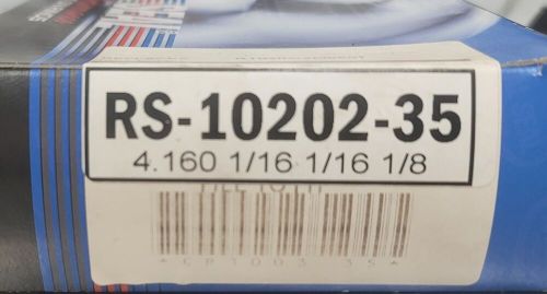 Total seal rs 10202 35 race piston rings, 4.155 +5 4.160 bore 1/16 x1/16 x 3/16