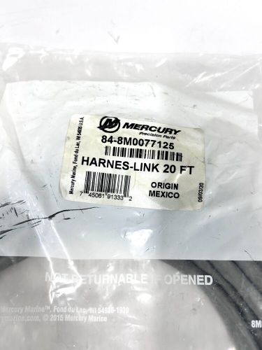 Mercury 84-8m0077125 , marine link harness 20ft , oem