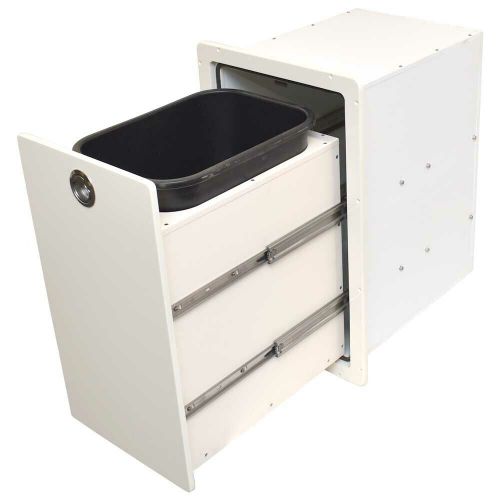 Scout boat trash storage box dh2659 | 350 lxz mezzanine off white