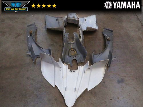 2004 yamaha yfz450 front rear fender mud splash guards side covers matching set