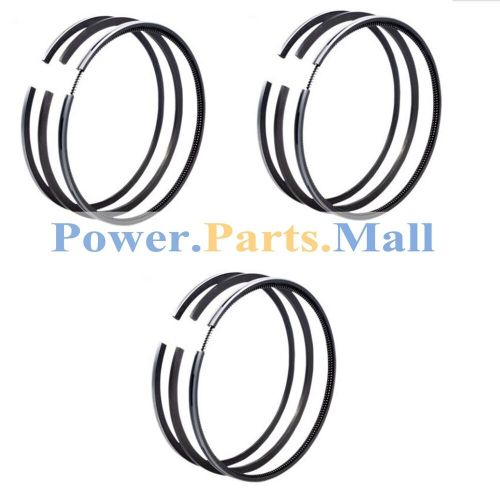 3 set new 3aa1 piston ring set for isuzu engine iseki ts2810f ts2810f tractor