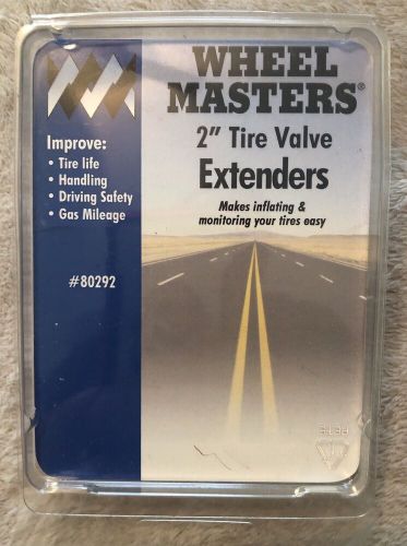 Wheel masters tire valve extenders