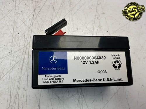 2007-2023 mercedes a e gl ml gla glb gle gls auxilliary battery n000000004039 oe