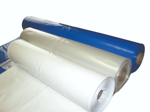 Boat shrink wrap, marine, construction shrink wrap 20’ x 35&#039; ’7ml white - diy