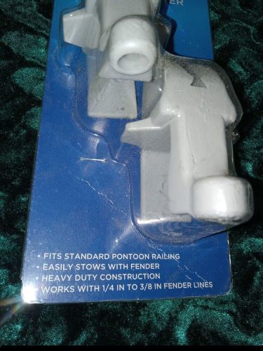 2 pack marine raider pontoon fender adjuster fits standard pontoon railing