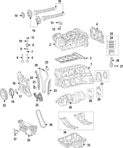 Genuine mercedes-benz engine piston 264-030-21-00-64