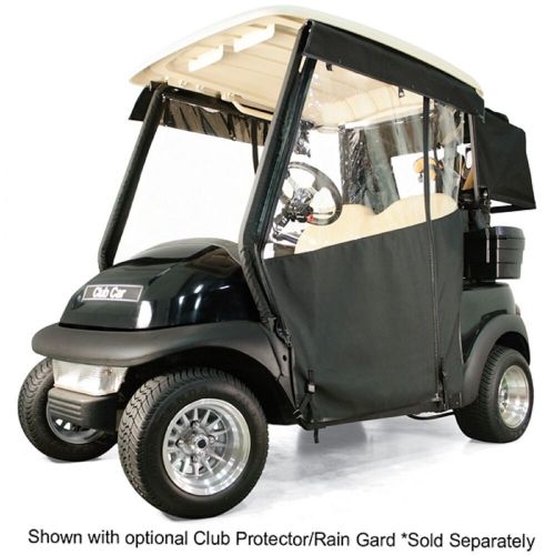 Reddot chameleon 2 passenger golf cart track enclosure | yamaha drive | black