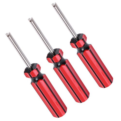 3pc car auto screwdriver valve stem core remover tire tube installer repair tool