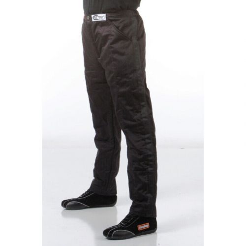 Racequip multi layer racing fire suit pants sfi 3.2a/5 black multiple sizes