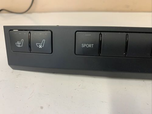 2012 mercedes c207 e550  control panel switch heated cooled  oem a2079052501