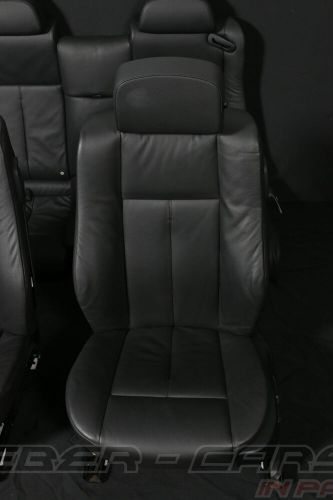 Oem bmw 6 series e63 coupe leather seats lordose leather equipment black-