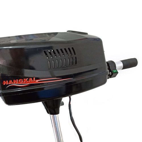 Hangkai 1800w 48v electric outboard motor brushless fishing trolling boat engine