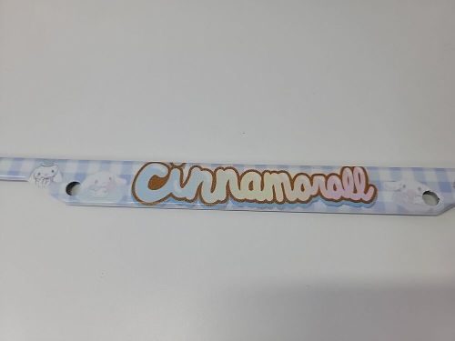 Sanrio cinnamonroll metal license plate frame