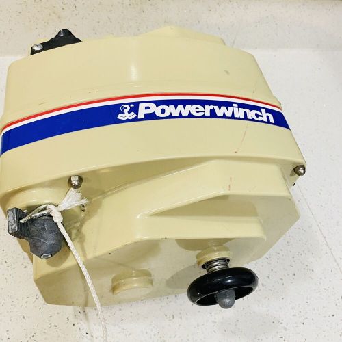 Powerwinch pw712a electric boat trailer winch 12 volts dc 712-a tested works