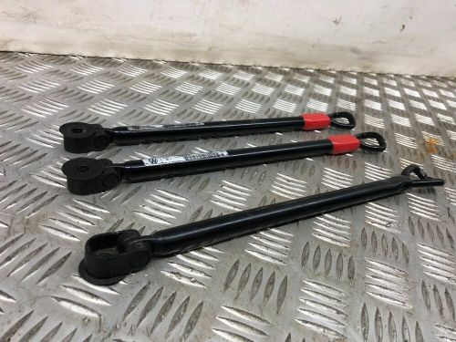 Volkswagen touran mk1 2.0 tdi 2003 centre rear seat locking bars 1t0883501a