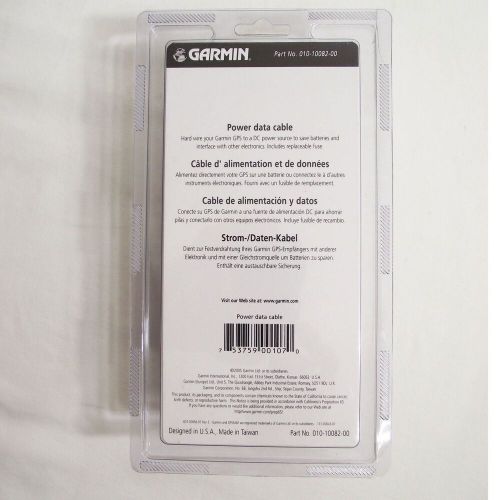 Garmin 4 pin bare wire power cable gps v 48 60 76 176 96 196 90 72h 12xl 12 map