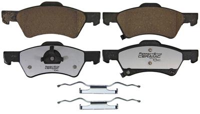 Perfect stop ceramic pc857 brake pad or shoe, front