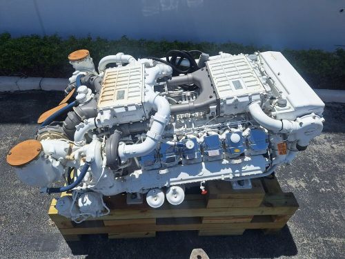 Man v-12 1550 , marine diesel engine, 1550hp @ 2300 rpm