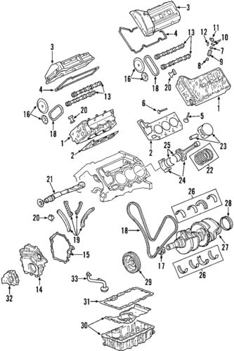 Genuine gm piston 12560544