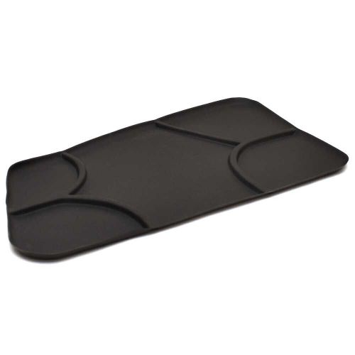 Malibu boat bottom storage tray | black rubber 29 1/2 x 17 inch