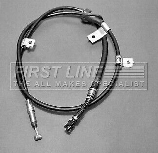 Handbrake cable fits mg mgzs 120 1.8 rear left 01 to 05 18k4f hand brake parking