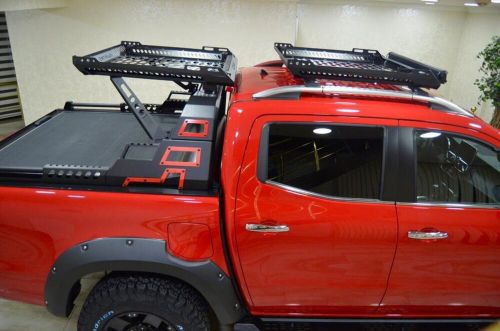 For mercedes benz x double cab. 2018-up roof rack cross bars metal bracket raise