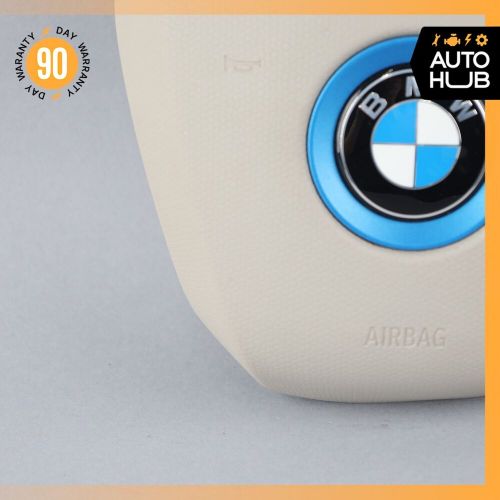 14-21 bmw i3 i01 steering wheel airbag air bag oem 49k