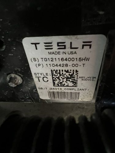 Tesla model 3 battery, standard range, low miles