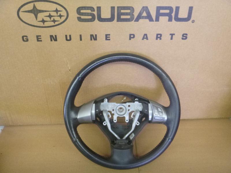 2008 subaru impreza wrx steering wheel oem (used)