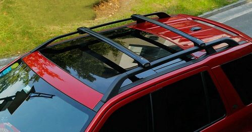 2pcs cross bar fit for chevrolet equinox 2018-2023 cargo roof rail rack lockable