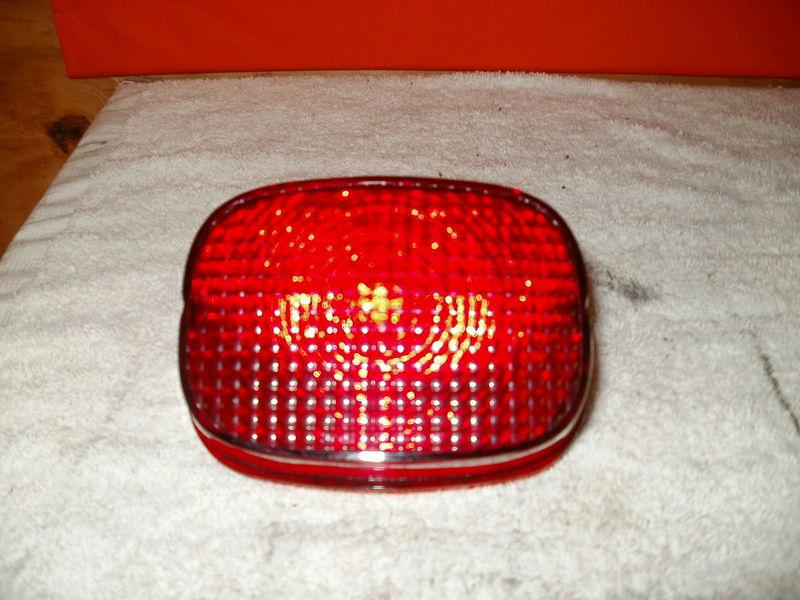 Harley davidson oem tail light/brake light lense,used,nr