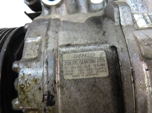 08-16 bmw 550i 650i 750i m6 m5 x5 x5m x6 x6m (f01 f06 f10 e70 e71) ac compressor