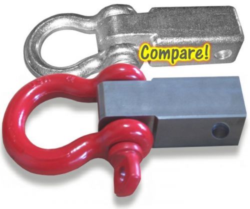 Yup it&#039;s bigger! class v 2-1/2&#034; mega bracket +  pin w/ 8-1/2 ton d-shackle