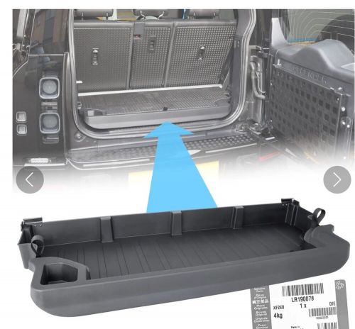 Land rover oem  defender 130 load space raiser/tray