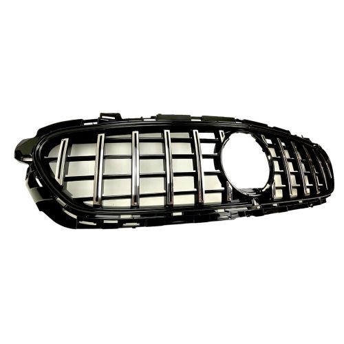 For mercedes e class w213 front grille gtr amg style chrome black 2020 on gt-r