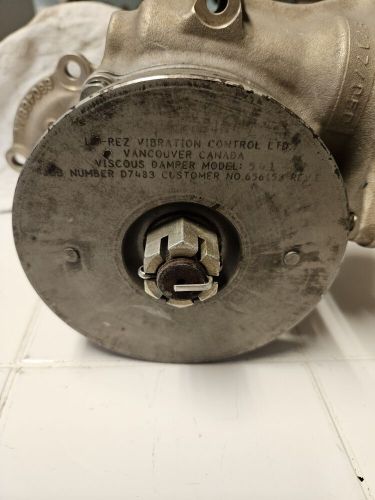 Tcm/continental gtsio-520 starter adapter as removed from rinning engine 630468