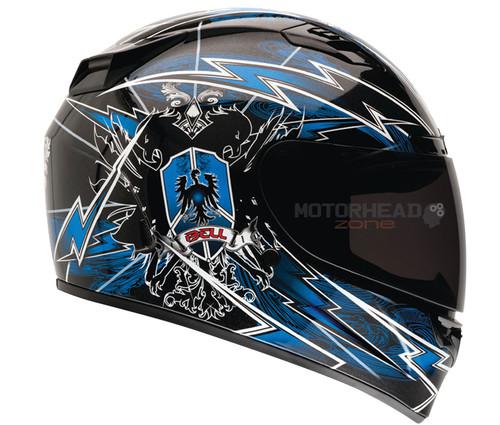 Bell helmet vortex siege blue motorcycle full face helmet small brand new