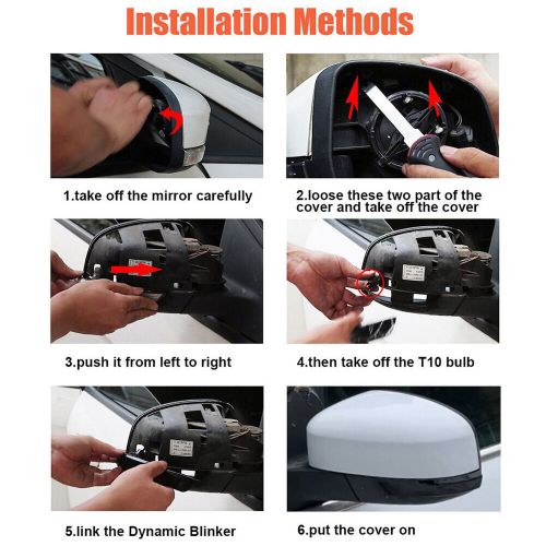 Turn signal light mirror indicator sequential blinker lamp for for mondeo mk4