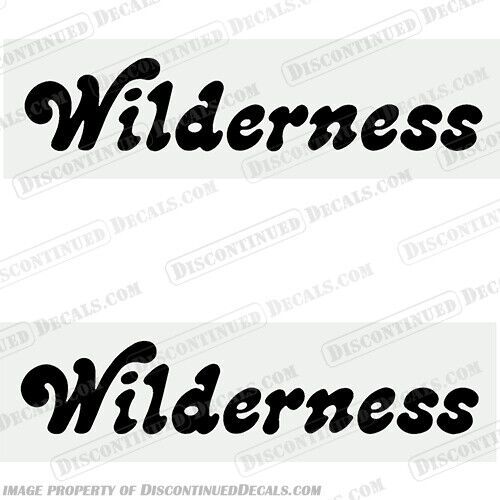 Fits scott canoe wilderness decals (set of 2)