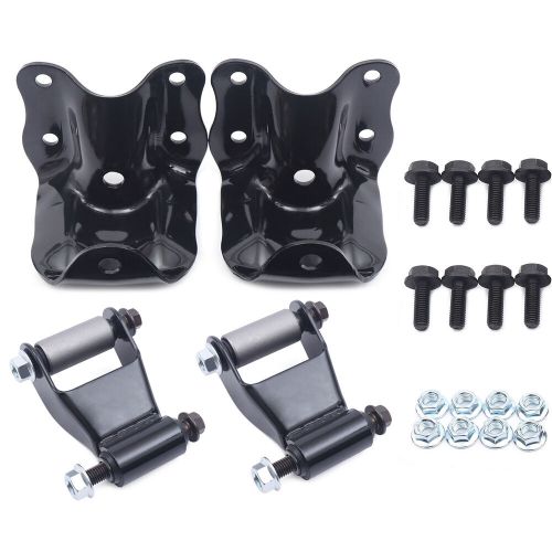 4wd rear leaf spring hanger shackle bracket repair kit for ford bronco f150 new