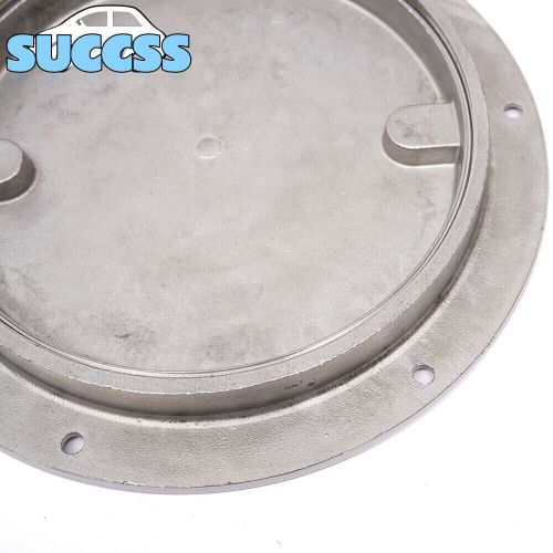 Boat marine 6&#034; 316 deck plate inspection hatch access for boats stainless steel