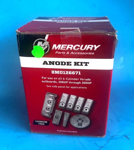 Mercury 8m0126671  oem verado  anode kit l6