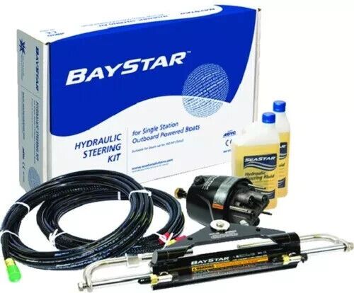 Seastar hk4300a-3 baystar compact hydraulic steering system kit