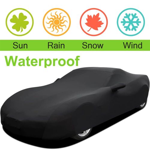 For porsche 718 cayman full car cover outdoor indoor satin stretch waterproof