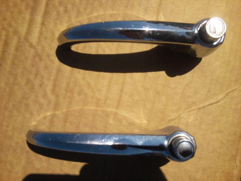 1960 - 66 chevy truck exterior door handles oem good condition original 