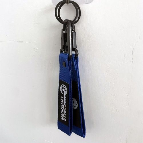 2x Backpack Key Ring Strap Metal Keychain Lanyard Double Side For Ymaha Blue, US $11.99, image 4