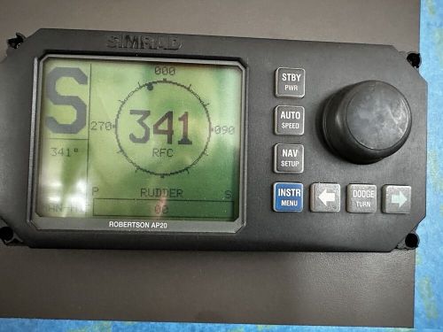 Simrad robertson ap20 autopilot j300x box &amp; a352 controller