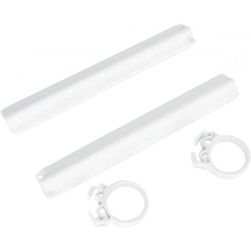 Ufo fork guards - suzuki rm 125/250 1991 - white